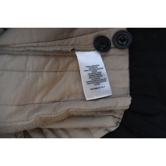 Sigrid Olsen Black Womens Sport Quilted Jacket Lined Pockets Cotton Size M - Picture 11 of 14